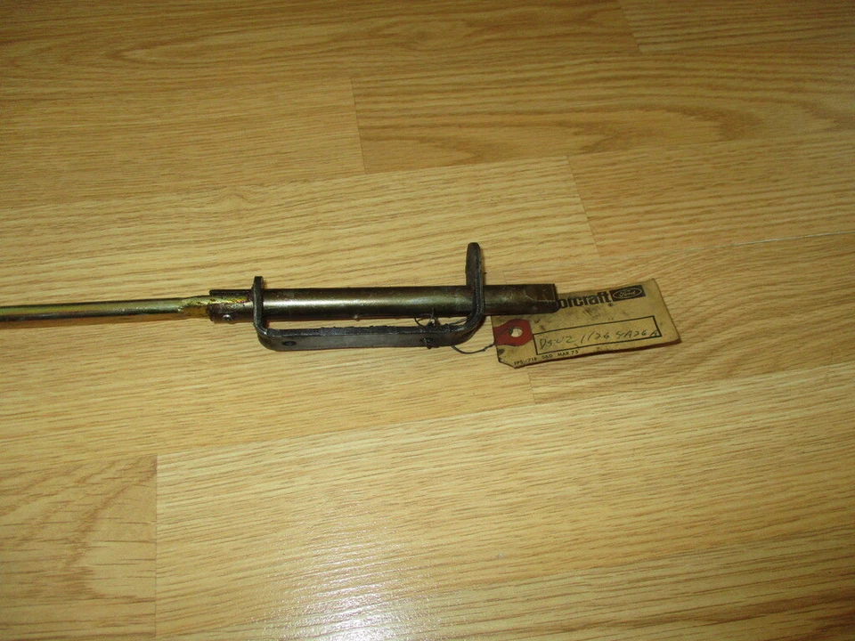 NOS 1975 - 1989 福特 E100 E350 车身侧门闩锁 Assy 杆上 D5UZ11264A26A  — 第 2/4 张图片