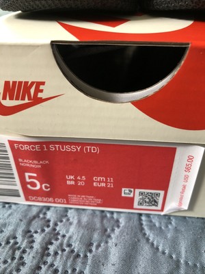 air force 1 size 5c
