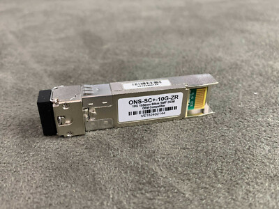 New Cisco ONS Compatible ONS-SC+-10G-ZR SFP+-ZR 80KM Fiber Optic Transceiver