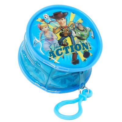 Toy Story PVC Geldbörse Rund Portemonnaie Kinder Figur Jungen Schlüsseletui