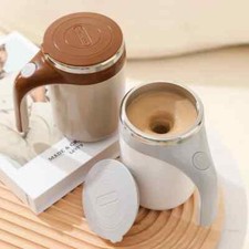 Automatic Magnetic Self Mixing Stainless Steel Coffee Mug Milk Stirring Cup