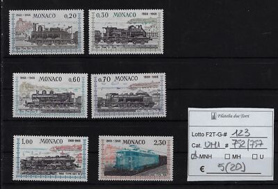 Monaco 1968 Unif 752/757 Locomotive