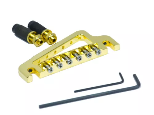 Genuine Hipshot Baby Grand Gold 6 string fixed bridge - 43100G
