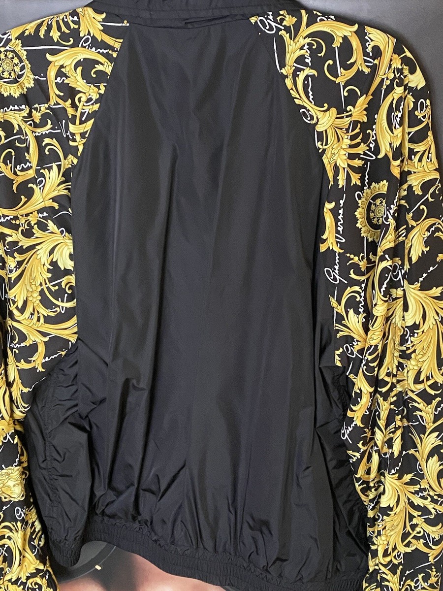 Versace Barocco print windbreaker jacket | eBay