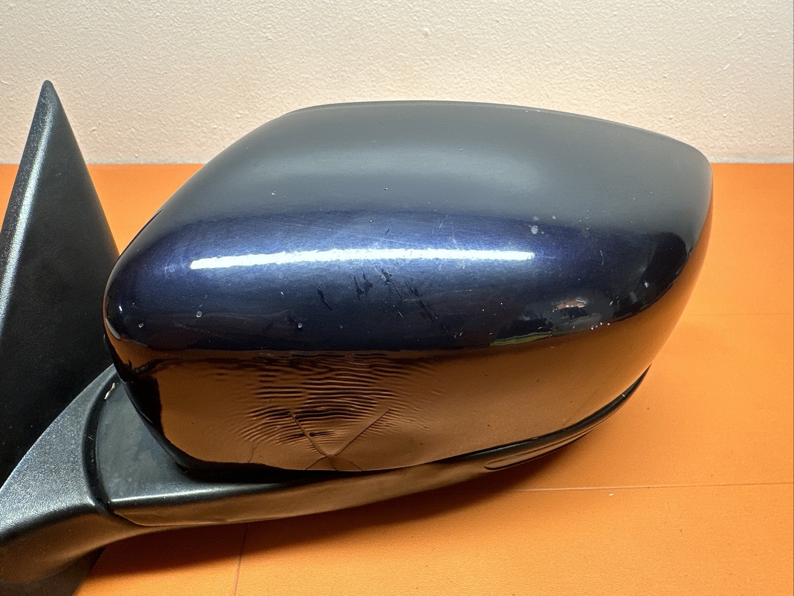 026669 | 14 - 20 Maserati Ghibli Left Door Mirror Blind Spot Heated OEM Blue LH
