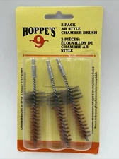 Hoppe's 1323P3 Rifle Chamber Brush 5.56mm/223 Caliber Double Diameter (3 Pack) S
