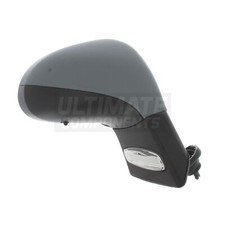 Peugeot 308 Hatchback 2007-2014 Electric Wing Door Mirror Black Arm Drivers Side