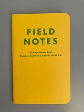 FIeld Notes - Packet of Sunshine - Single Notebook (2010)