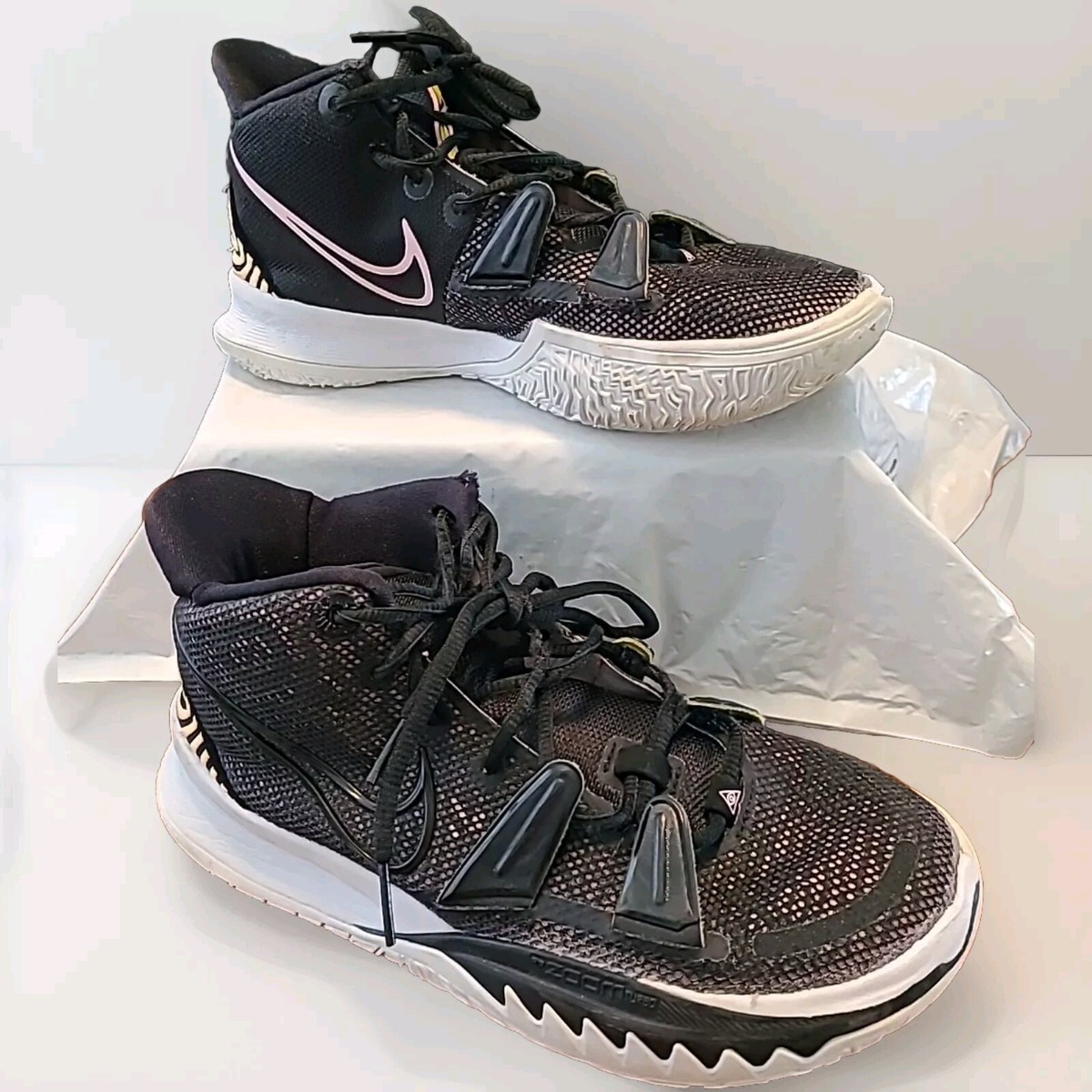 NIKE - NIKE KYRIE7 EP カイリー7 26.5 Ripple Effect SZ 8 Nike Kyrie 7 Ripple Effect Black Arctic Punch Yellow