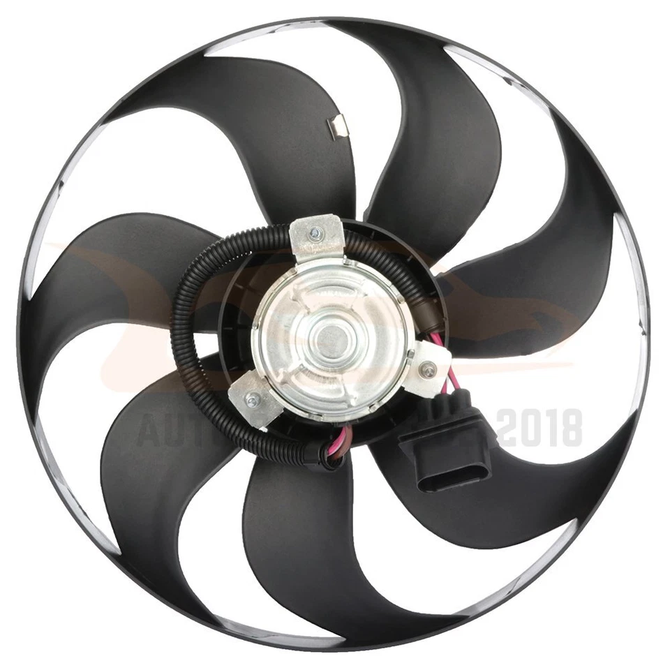 Radiator and Cooling Fan Assembly Fit for 2000 2001 2002 2003 2004 Audi TT Foto 3 de 4