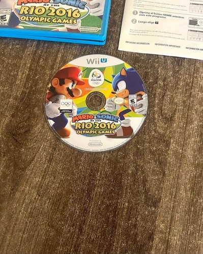 Mario & Sonic at the Rio 2016 Olympic Games (Nintendo Wii U, 2016) COMPLETE! - Bild 3 von 6