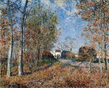 Alfred Sisley Corner of the Wood near Sablons Giclee Canvas Print 8x10 Landscape