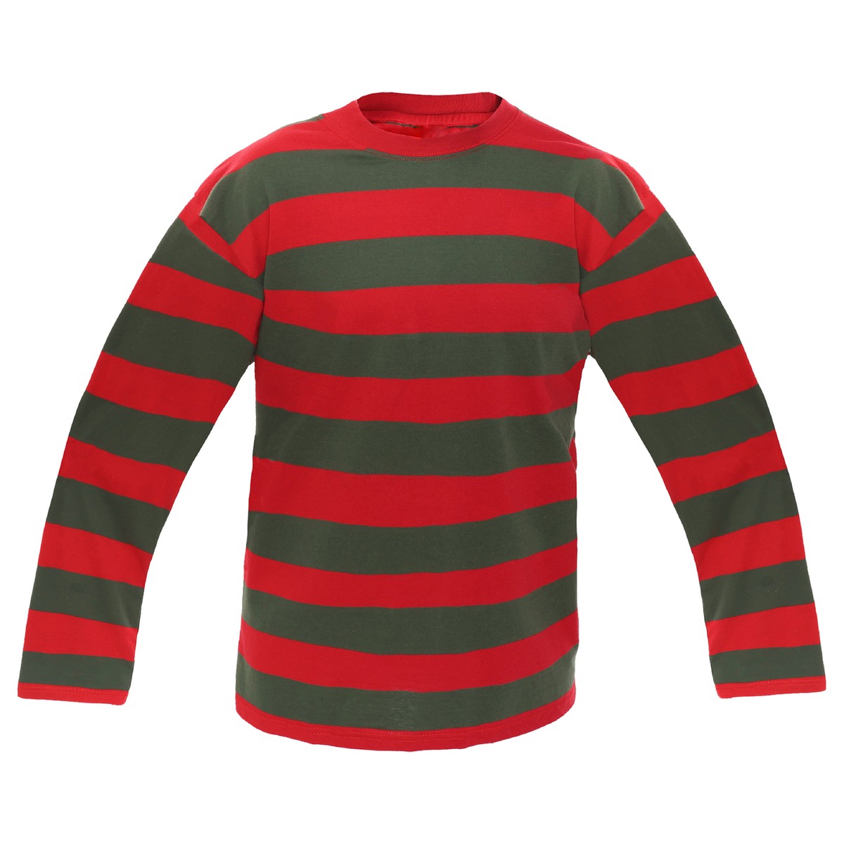 RED GREEN STRIPE DREAM KILLER SHIRT HALLOWEEN COSTUME FANCY