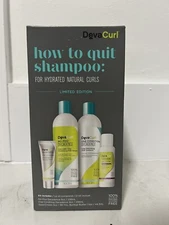 DevaCurl  How to Quit Shampoo Limited Edition Kit  For Hydrated Natural Curls