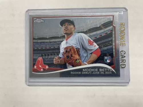 2014 Topps Chrome Update Baseball Mookie Betts RC #MB-46 Rookie Card
