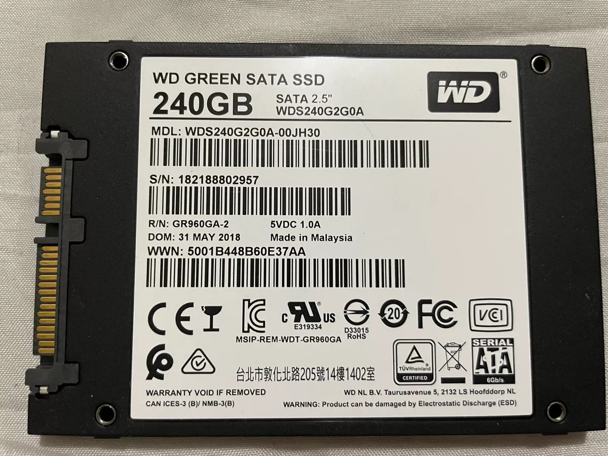 WD Green™ - Disque SSD Interne - 240Go - M.2 SATA (WDS240G2G0B) - Cdiscount  Informatique