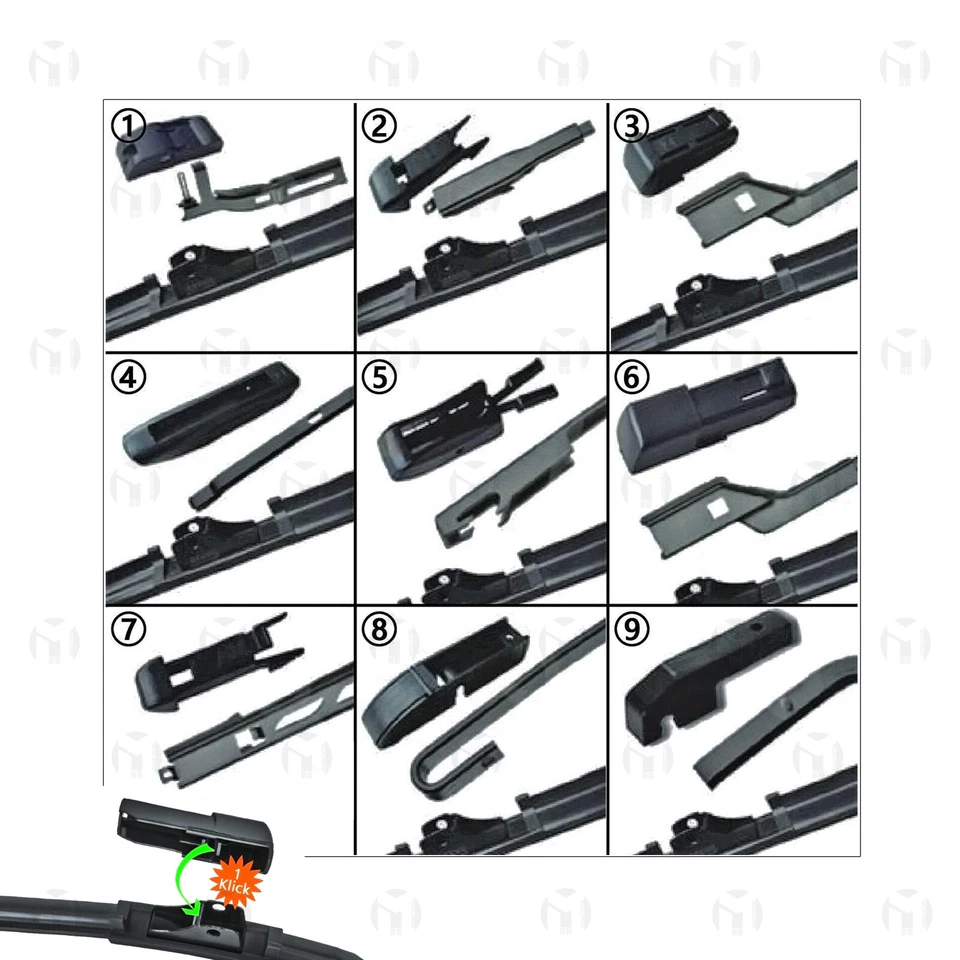 Limpiaparabrisas delanteros para OPEL FRONTERA | 1991-2003 [19/19"] - Imagen 2 de 3