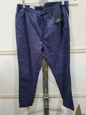 GAP Men's Expandable Waist w/ Drawstring Twill Jogger