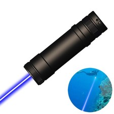 BD9-L 450nm IP7 Waterproof Blue Laser Pointer Visible Beam Diving Depth of 1000M