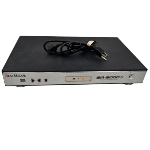 Bestmedia Best Media BM-3000 II Karaoke Media System 4TB! No Remote Fully Tested