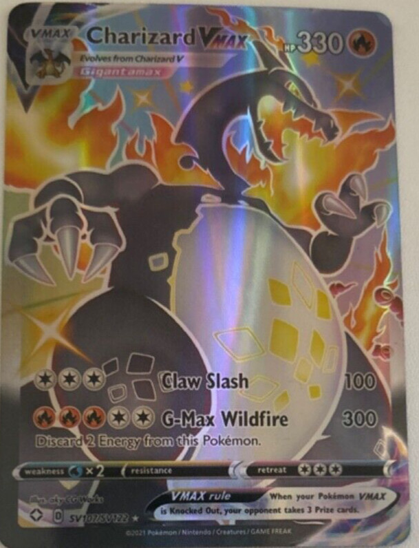 Charizard VMAX SV107/SV122 Shining Fates: Shiny Vault Holo