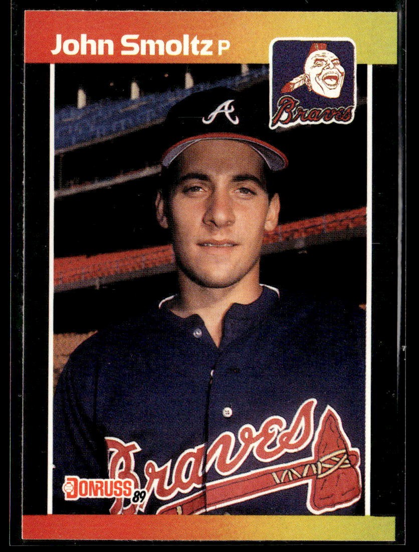 1989 Donruss #642 John Smoltz HOF Rookie Card RC