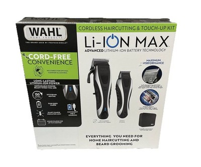 Wahl Li-ION MAX Cordless Haircutting & Beard Grooming Kit
