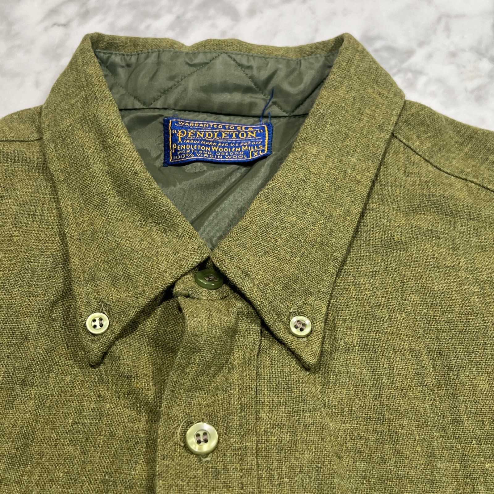 Pendleton Board Short Sleeve Button Down Shirt Me… - image 3