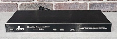 DBX Recording Technology Series Model 224 Type II Tape Noise Reduction System
