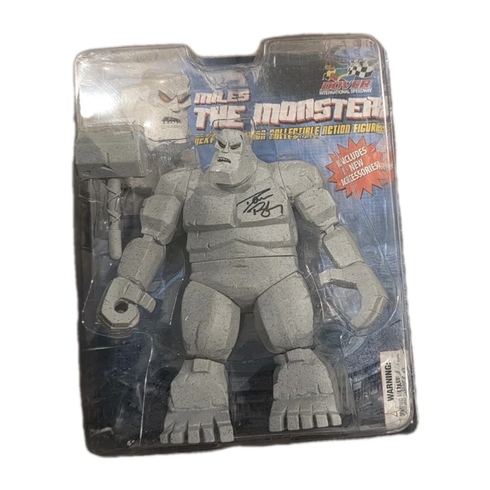 Figura firmada por Kurt Busch de Miles the Monster NASCAR + Multi Drivers Dover Foto 2 de 4