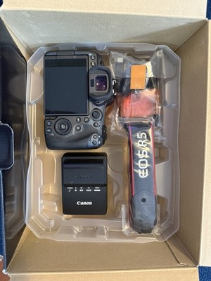 Canon EOS R5 Mirrorless Camera Body. Purchased new but never used.