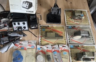 Böhler Minitool 12V Modellbau Bandschleifer Schleifer Bohrer Bohrständer usw