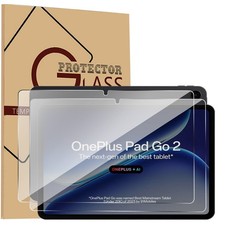2 Pack Screen Protector For one plus pad go 2 12.1 " Tablet  9H Tempered Glass