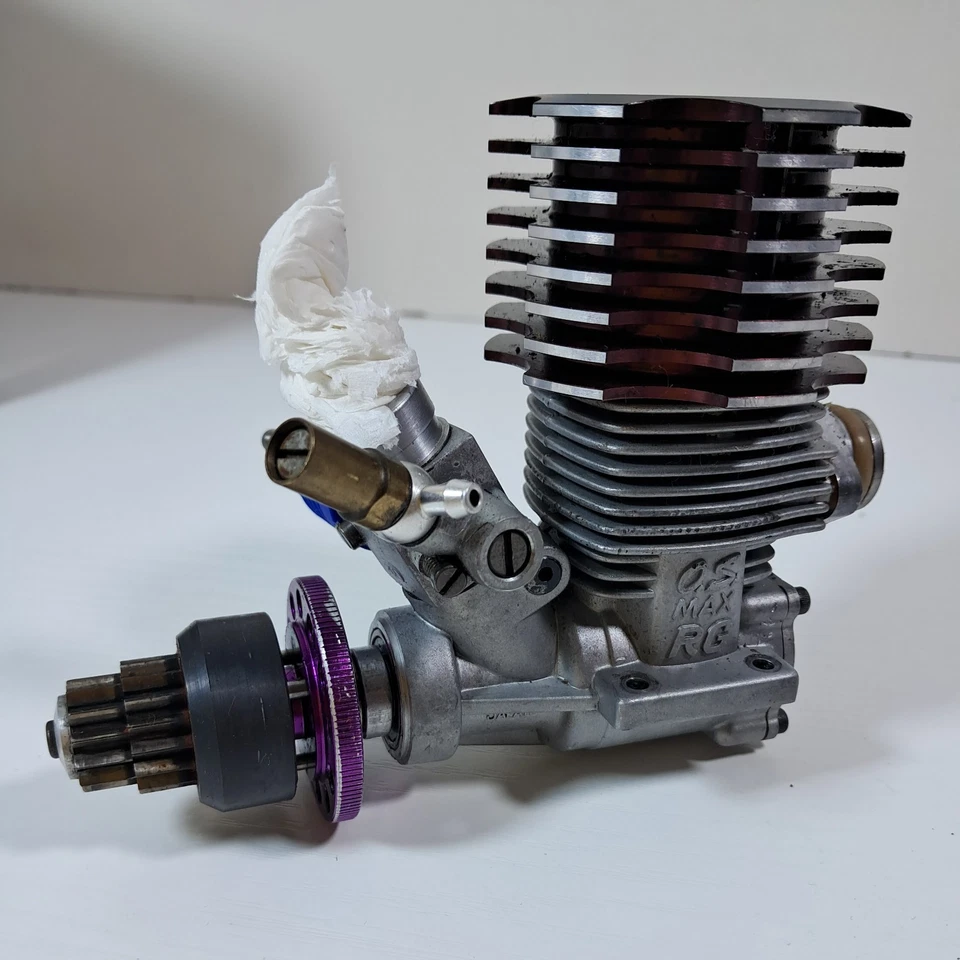 OS MAX 21 RG VINTAGE NITRO, SELTENER MOTOR, MOTOR IN SEHR GUTEM ZUSTAND. - Bild 2 von 4