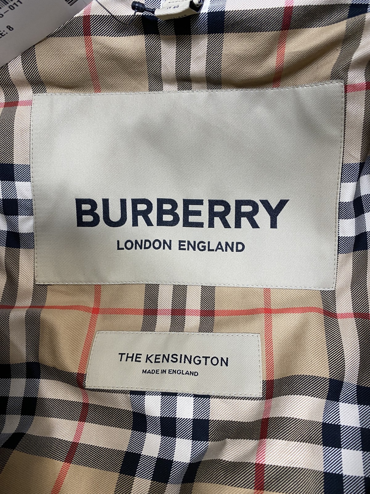 Burberry Womens Long Kensington Heritage Trench Coat Size 6 Beige thumbnail 22