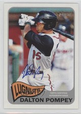 2014 Topps Heritage Minor League Edition Real One Dalton Pompey #ROA-DP Auto l5x