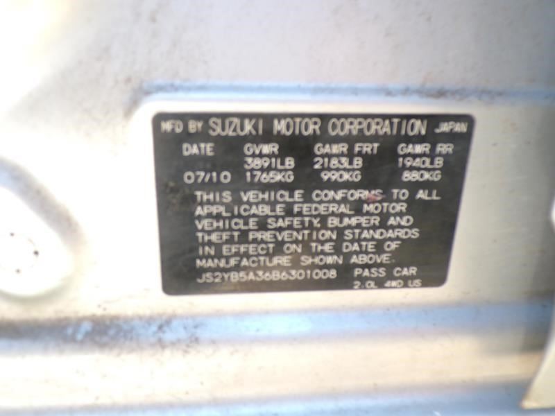 Steering Gear/Rack Power Rack And Pinion Fits 07-13 SX4 26161153