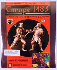 EUROPE 1483 (AXIS & ALLIES VARIANT: MEDIEVAL SERIES) By Ryan Johnson *Excellent*