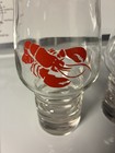 1980s TWO Libbey Red Lobster Logo Pint Beer Hurricane Glasses VTG Barware Libbey — photo 2