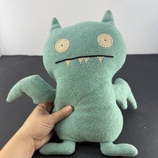 GUND Ugly Doll 2002 Vintage Classic Plush Doll Icebat in Teal/Cream 14  