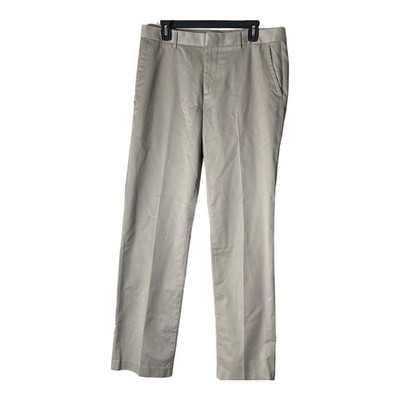 Bonobos Pants Mens 36X32 Brown Chino Khaki Canvas Thursday Slim Dress Preppy
