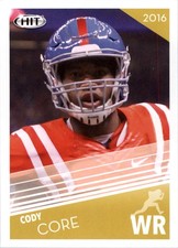 2016 SAGE HIT #88 Cody Core - FB