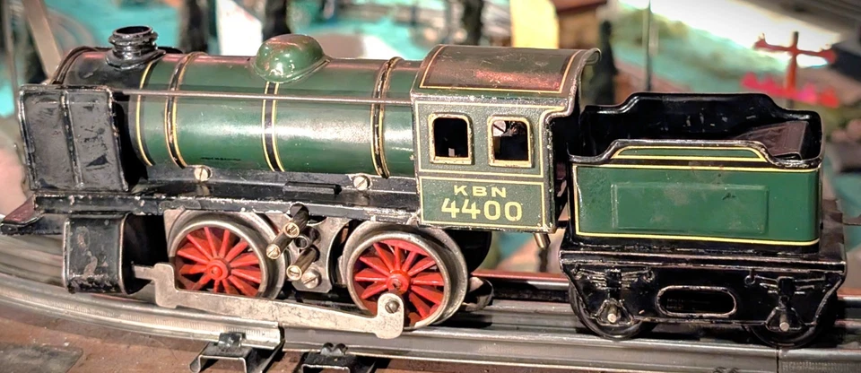 PreWar tinplate Karl Bub/KBN Locomotive, 1932-33. Made in Germany-RARE - Image 2 of 4
