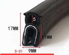 Car BOOT SEAL - Rubber EDGE TRIM Door Bonnet