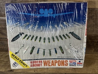 Vintage ESCI Model Kit - Modern Aircraft Weapons 1/48