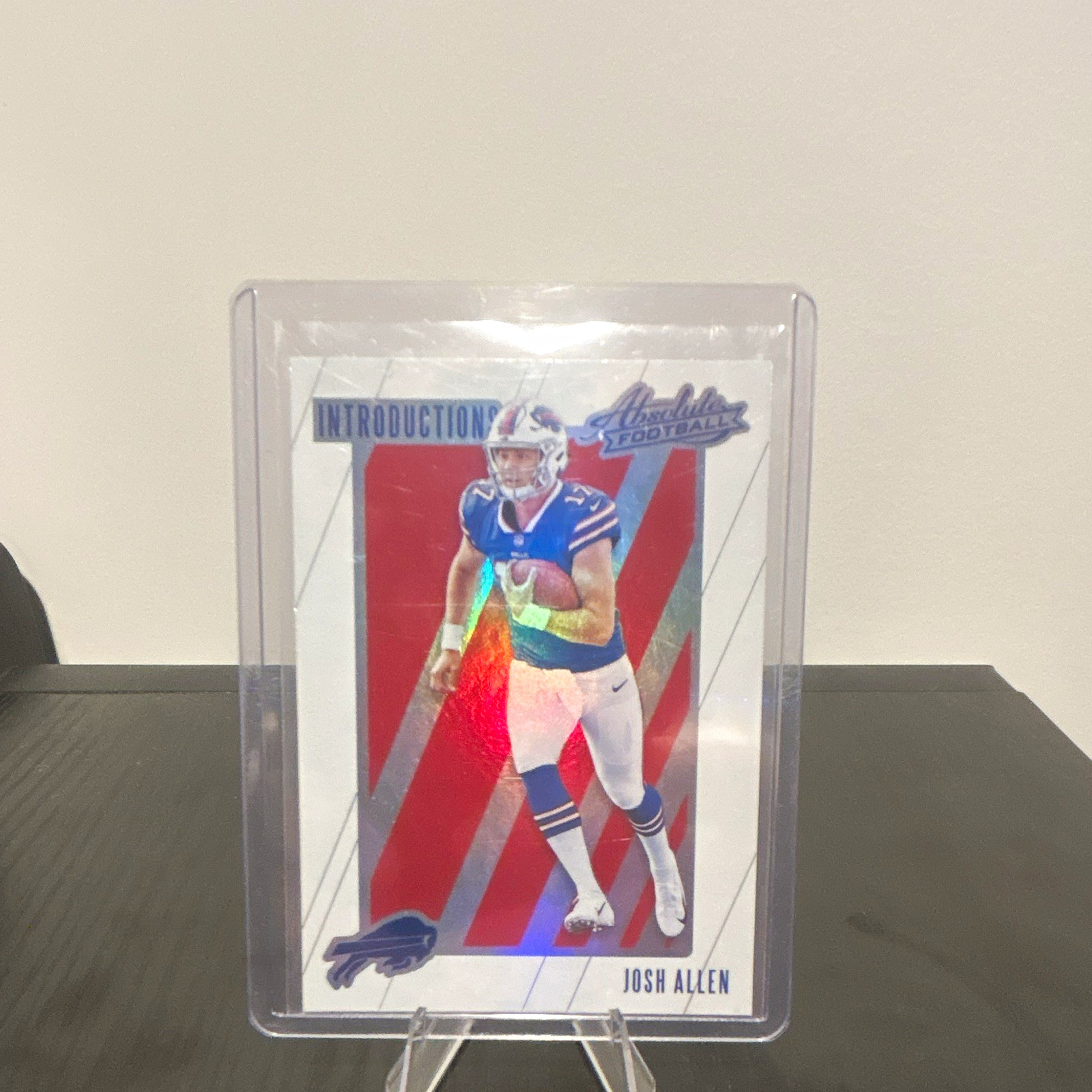Panini 2018 Absolute Football Josh Allen Bills RC Introductions Insert #IN-JA