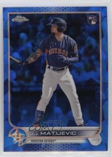 2022 Topps Chrome Update Sapphire Edition JJ Matijevic #US297 0s9t