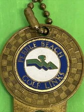 PEBBLE BEACH GOLF LINKS DIVOT TOOL W/ KEYCHAIN