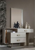 Moderner Schminktisch Frisiertisch Designer Kosmetiktisch MöBel 2Tlg Set