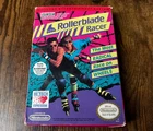 oval seal Rollerblade Racer complete in box nintendo nes game